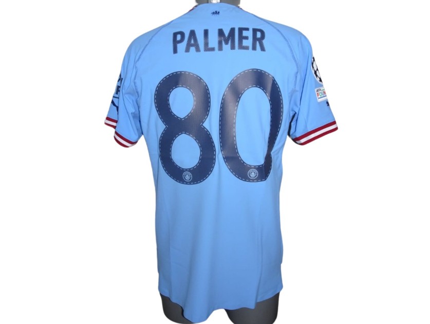 Palmer's Manchester City Match Shirt, UCL 2022/23