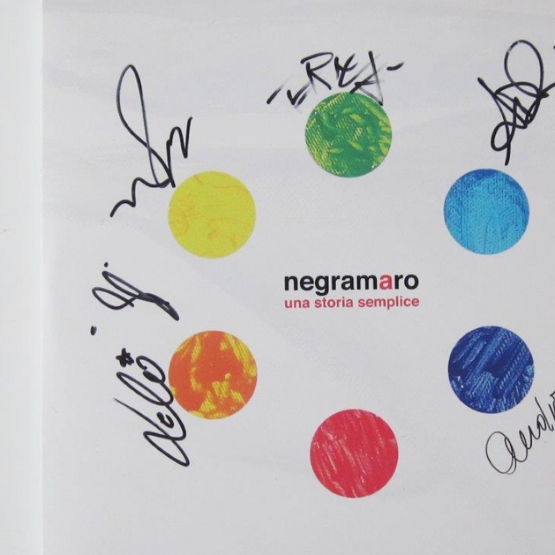 Limited Edition Vinyl signed by Negramaro "A Simple story"