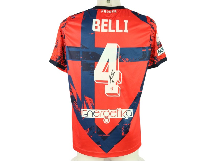 Maglia Belli unwashed Legnago vs Padova 2024 - Autografata