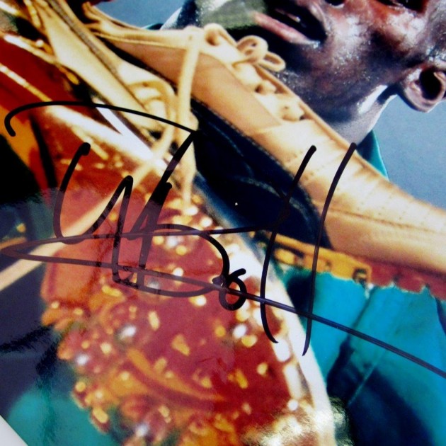Usain Bolt signed photo: the fastest man in the world