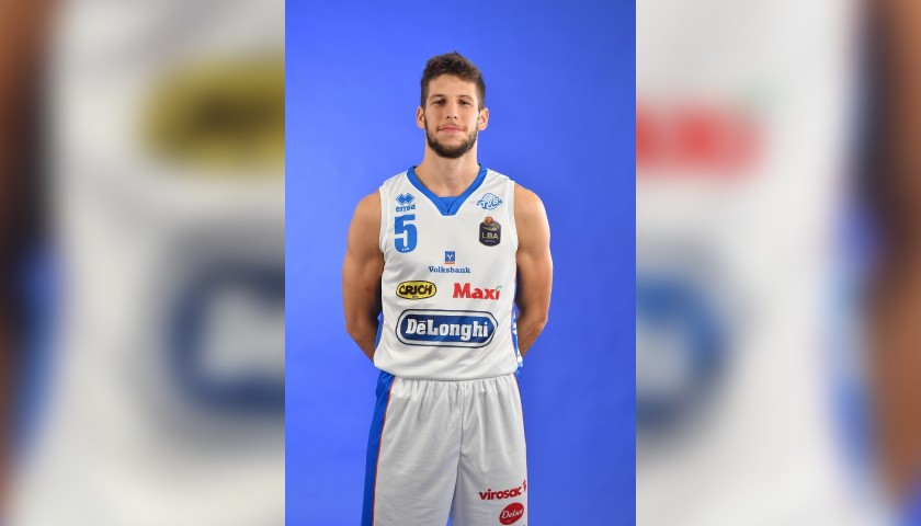 Completo da gara ufficiale De'Longhi Treviso Basket, indossato da Aleksej Nikolić nella stagione 2019/20 in Serie A
