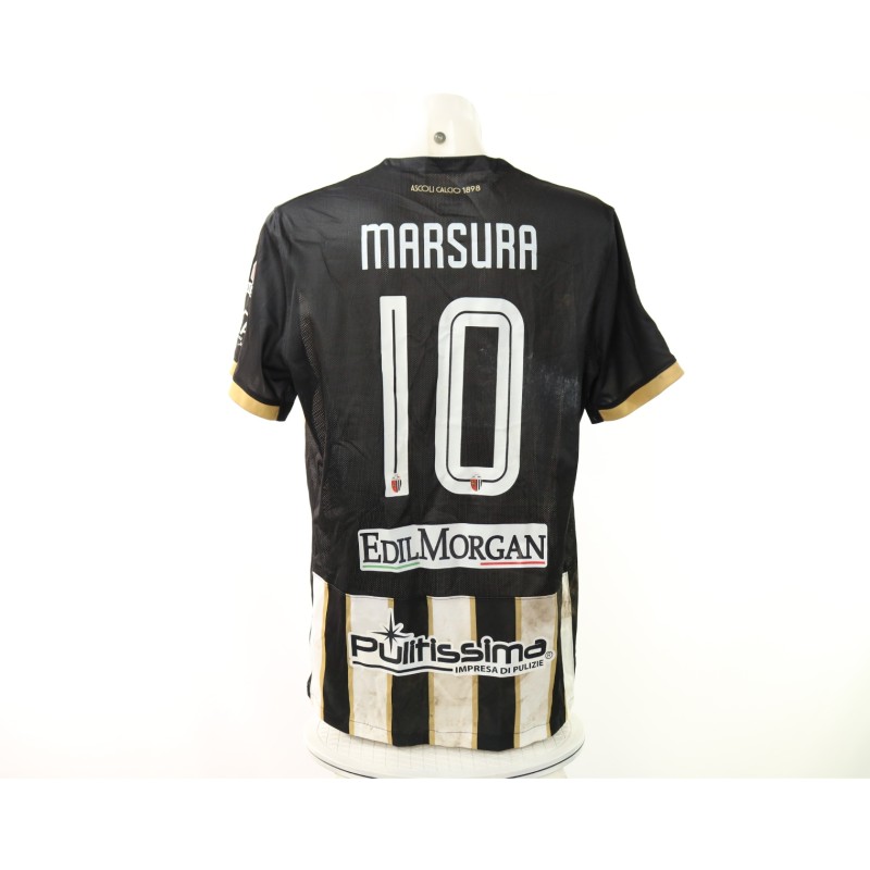 Marsura's Ascoli vs SPAL Comemmorative Unwashed Shirt, 2024