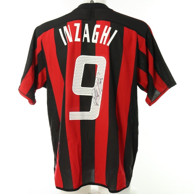 Inzaghi's Official Milan Signed Shirt, 2003/04 