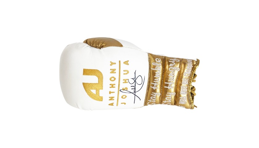 Anthony Joshua Signed Boxing Glove 