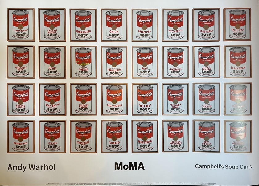 Andy Warhol "Campbell's Soup Cans" MoMA Signed Limited Edition