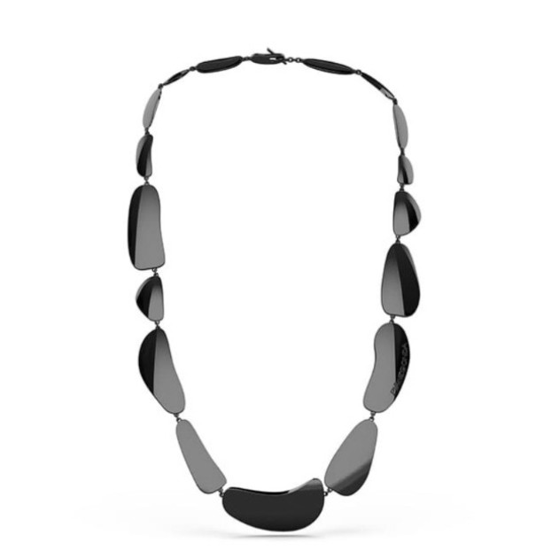 Pianegonda - Clipea Necklace in Silver 925% Pvd Black