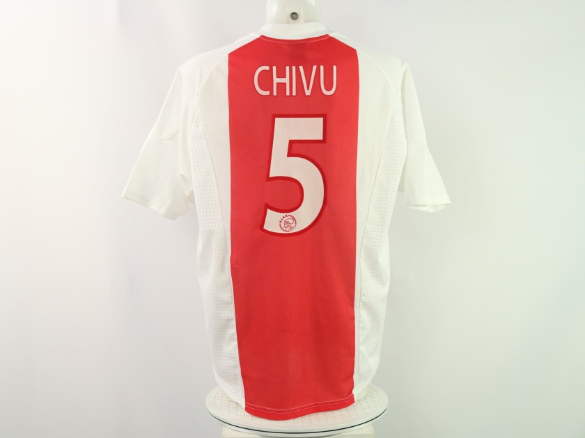 Chivu's Ajax Official Shirt, 2006/07