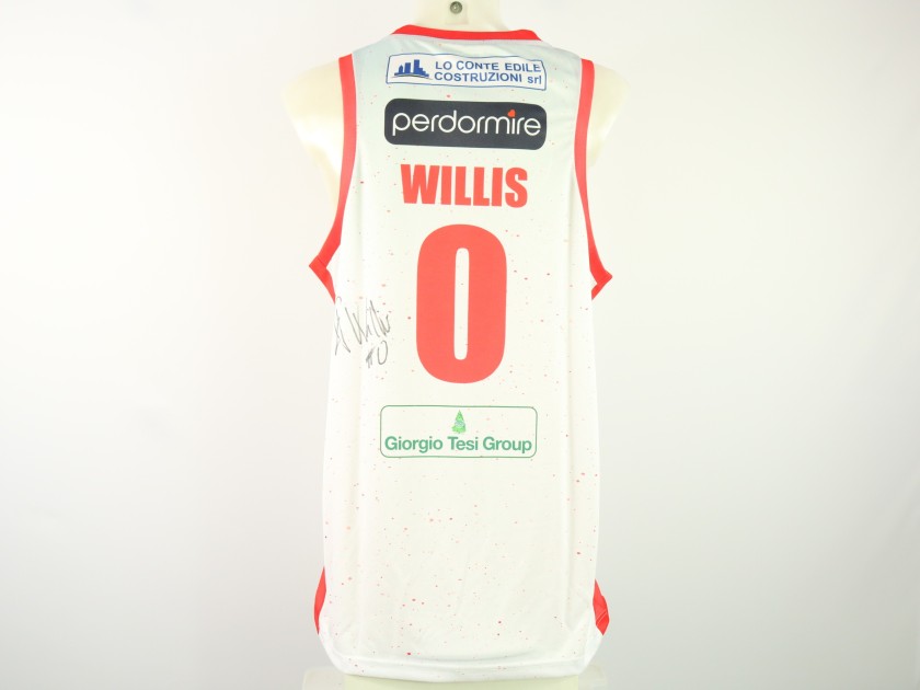 Willis' Signed Unwashed Kit, Estra Pistoia vs UNAHotels Reggio Emilia 2024