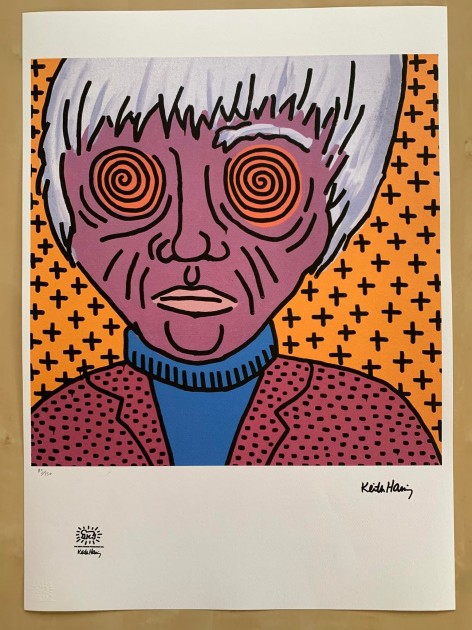 Keith Haring Signed Offset Lithograph