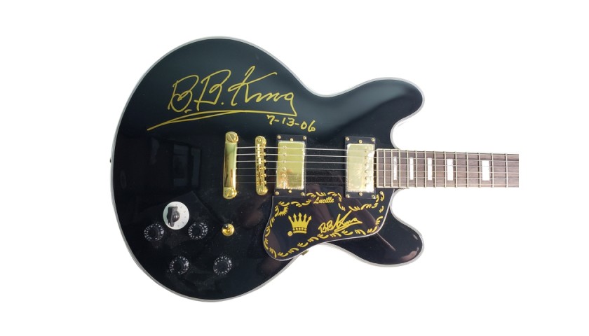 B.B. King Gibson Anniversary Guitar with Digital Signature