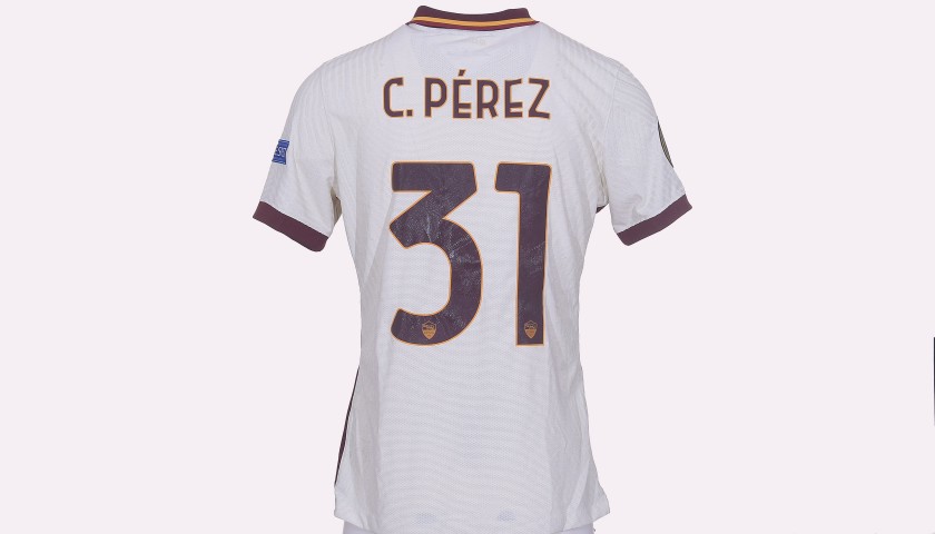 Perez's Worn Shirt, Shakhtar Donetsk-Roma EL 20/21