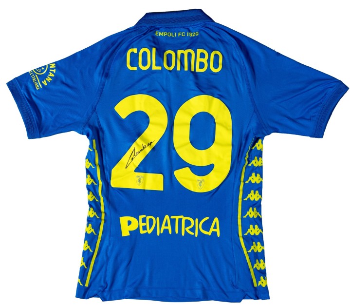 Lorenzo Colombo Empoli Jersey, 2024/25 - Autographed