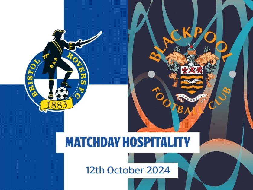 Bristol Rovers contro Blackpool Biglietti per la Suite Hospitality X 2