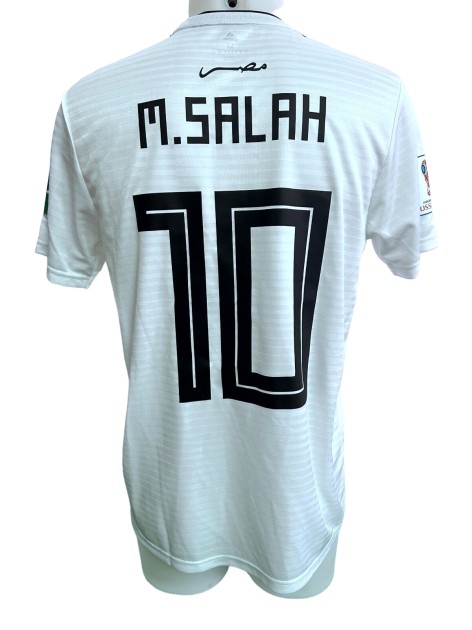 Maglia Salah preparata Russia vs Egitto 2018