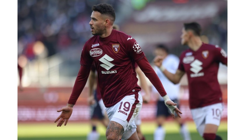 Sanabria Official Torino Signed Shirt, 2021/22 