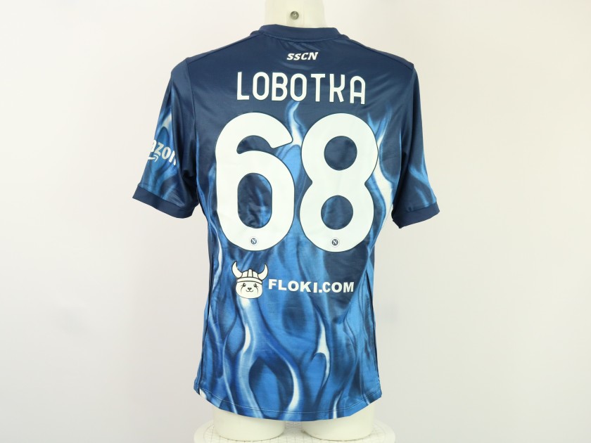 Lobotka's Napoli Match Shirt, 2021/22
