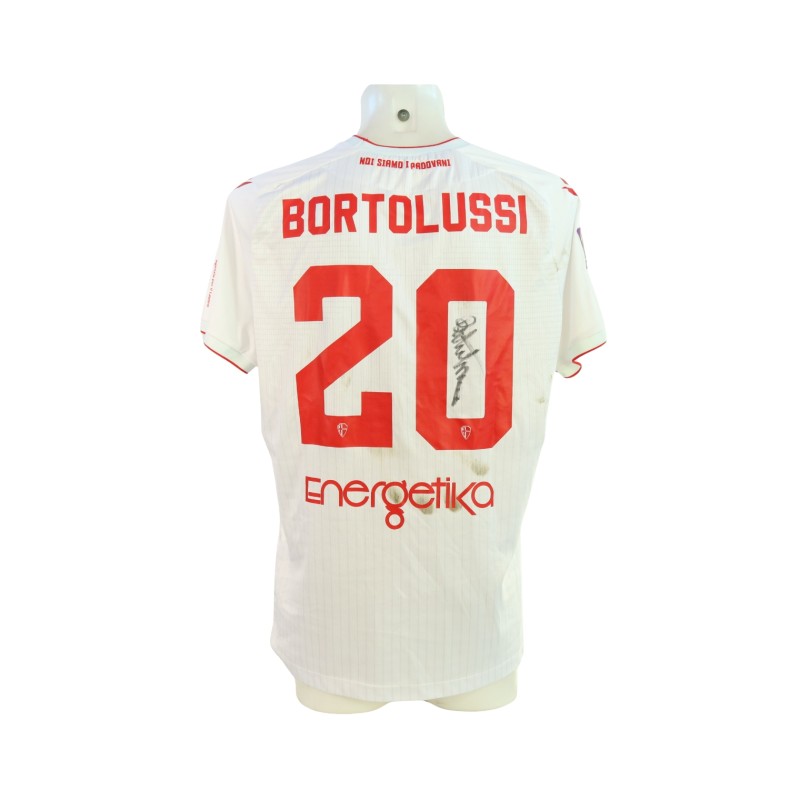 Bortolussi's Signed Unwashed Shirt, Padova vs Triestina 2024