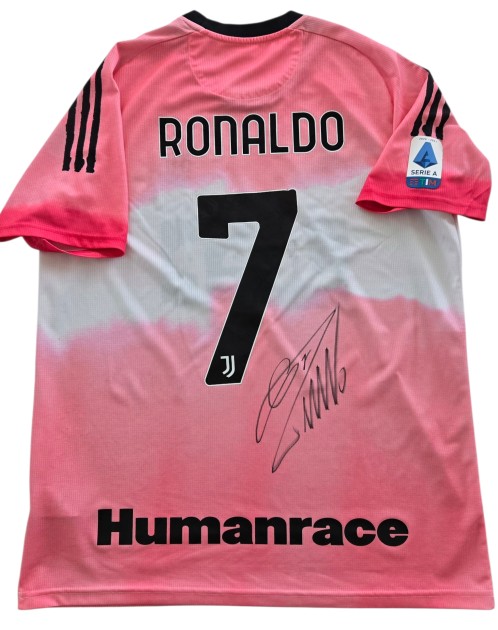 Ronaldo's Juventus Signed Official Shirt, 2020/21 - Limited Edition by Pharrell Williams