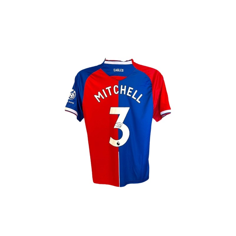 Tyrick Mitchell's Crystal Palace 2023/24 Signed Replica Shirt