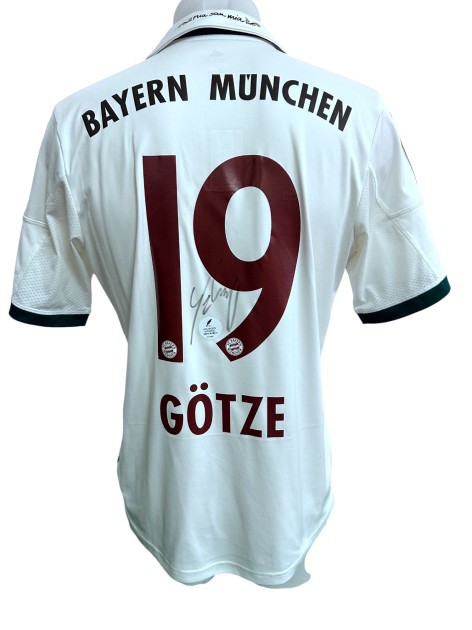 Gotze's Bayern Munchen Signed Official Shirt, 2013/14