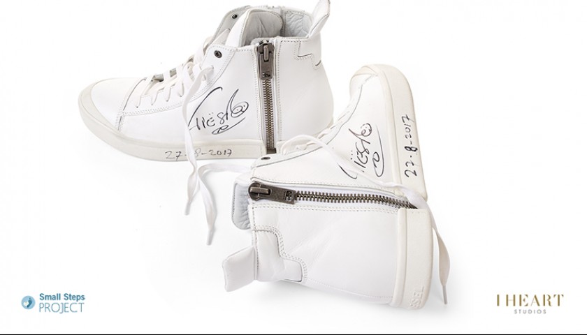 Tiesto Signed Shoes