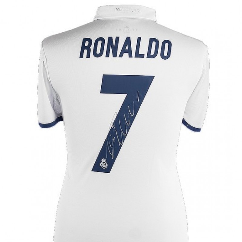 Signed Ronaldo Real Madrid Jersey 2016/2017