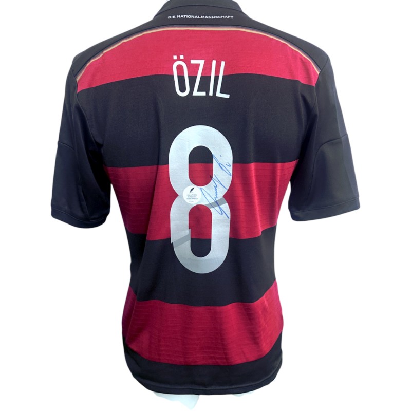 Ozil's Germany Signed Official Shirt, FIFA World Cup 2014
