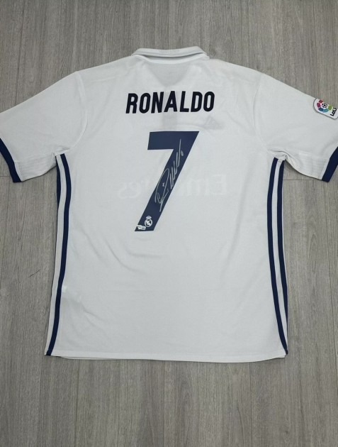 Maglia del Real Madrid firmata da Cristiano Ronaldo