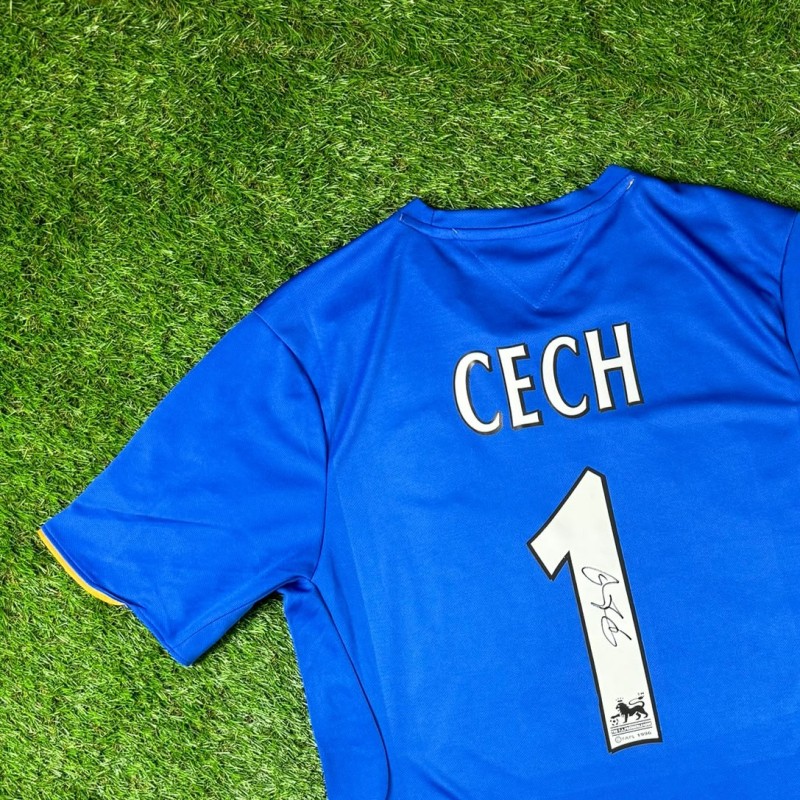 Petr Cech Signed Chelsea 2005-06 Home Football Shirt COA