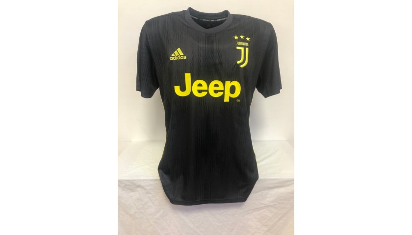 Cristiano Ronaldo juventus climachill 2018-19 Jeep Match Match Football  Jersey