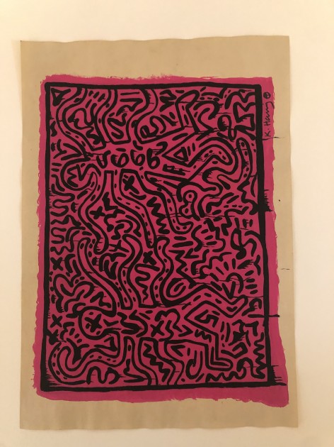 Keith Haring Signed Screenprint