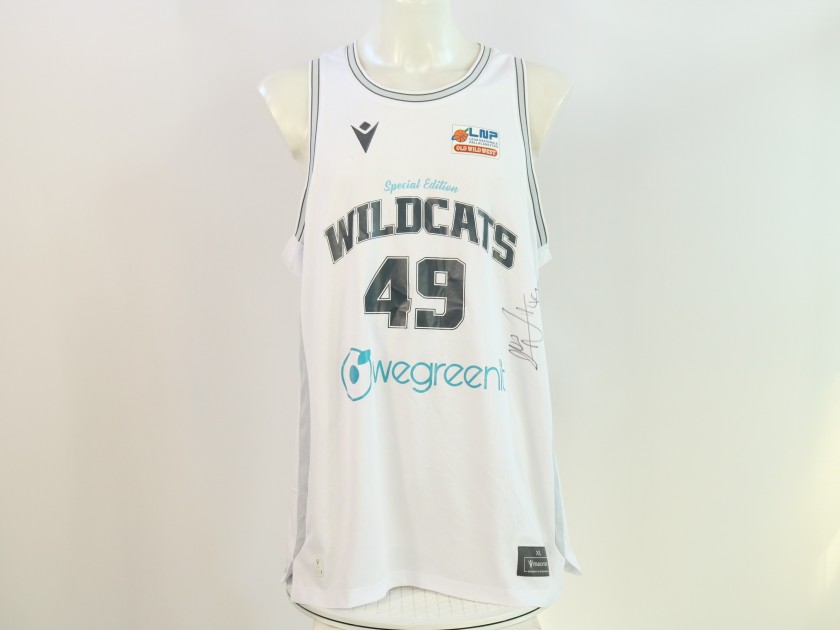 Udanoh's Match Worn tank top, Urania Basket 2024 - Signed