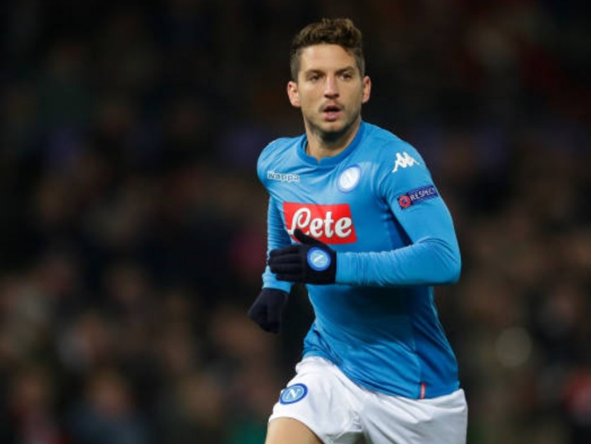 Mertens' Napoli Match Shirt, UCL 2017/18