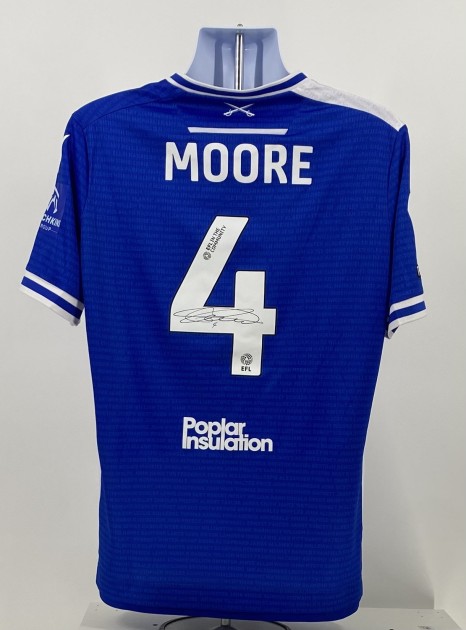 Moore's Bristol Rovers EFL Sky Bet League One Signed Match Worn Shirt, vs Wigan