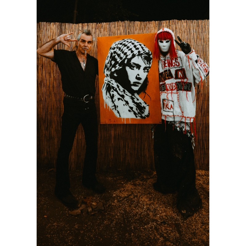 Portraits of Resistance #1 : Laika x SOS PALESTINA 2