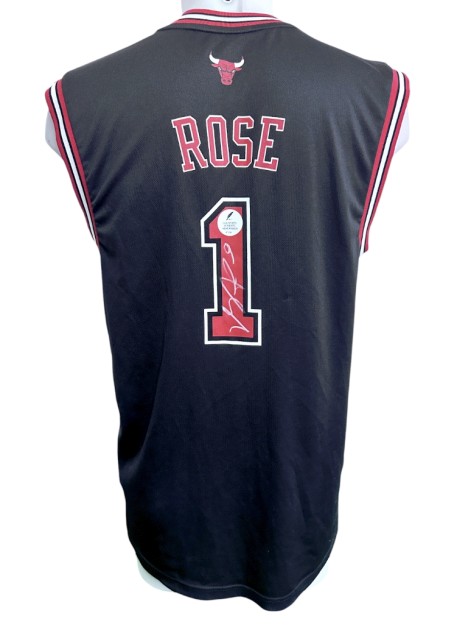 Derrick Rose's Chicago Bulls Signed Official Jersey