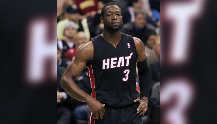 Wade's Official Miami Heat Signed Jersey
