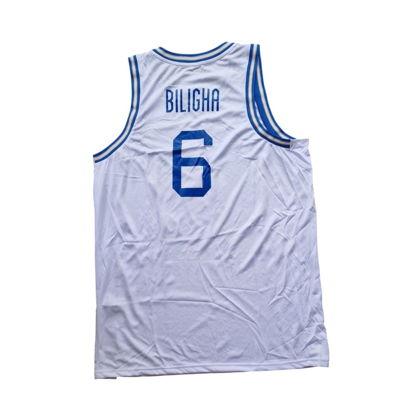 Paul Biligha's Italia Basket Match-Issued Jersey