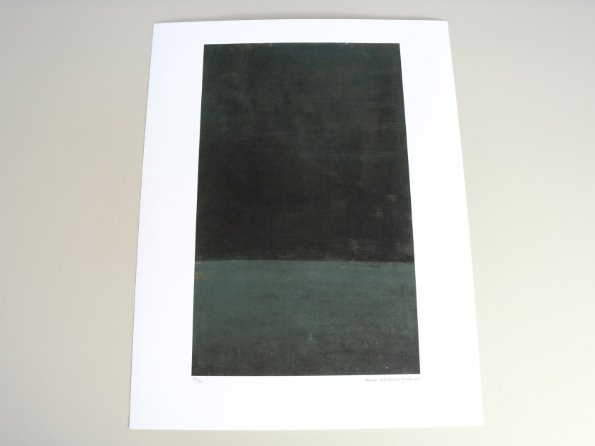 Mark Rothko Signed Offset Lithograph