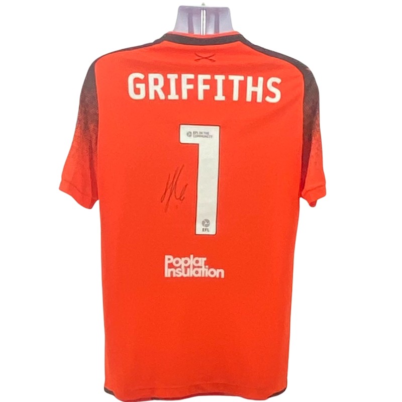 Griffiths' Bristol Rovers EFL Sky Bet League One Signed Match Worn Shirt, vs Cambridge