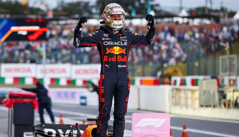 Max Verstappen 2022 Replica Red Bull Formula 1 Race Suit