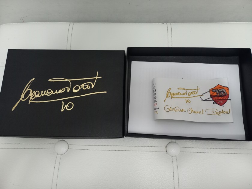 Totti's Limited Edition Signed Captain's Armband - CharityStars
