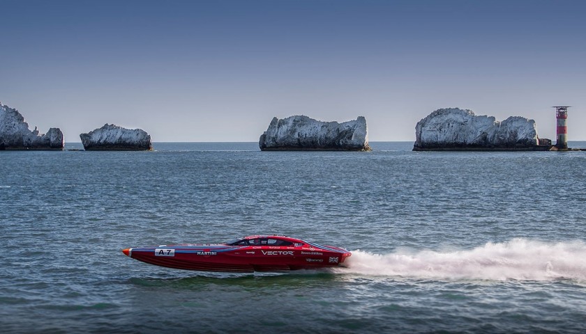 An Offshore Powerboat 'Hot Lap" Experience of the Isle of Wight for 2