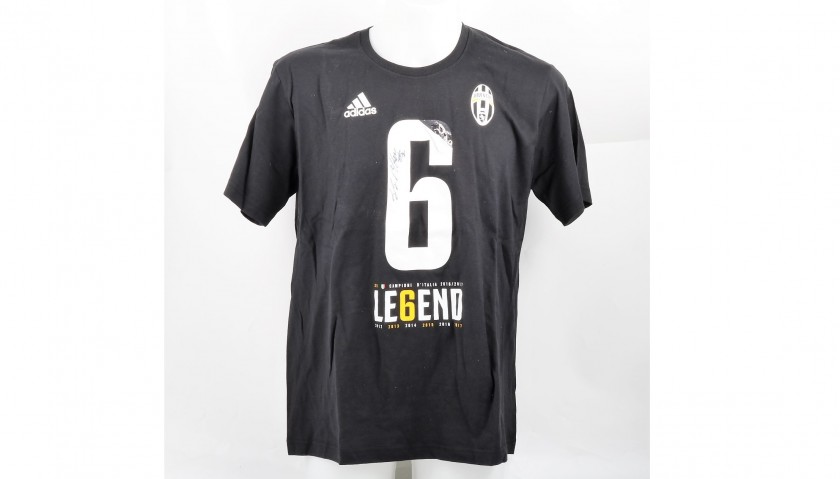 Juventus Scudetto T-shirt - Signed by Gianluigi Buffon