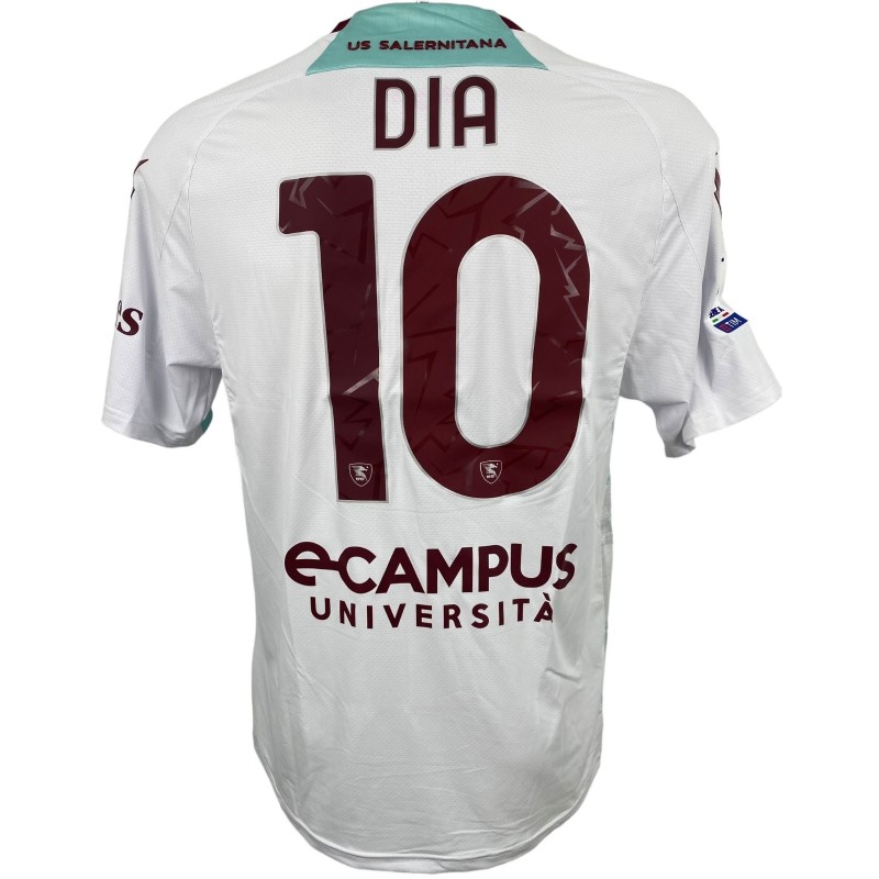 Dia's Salernitana Match-Issued Shirt, 2023/24