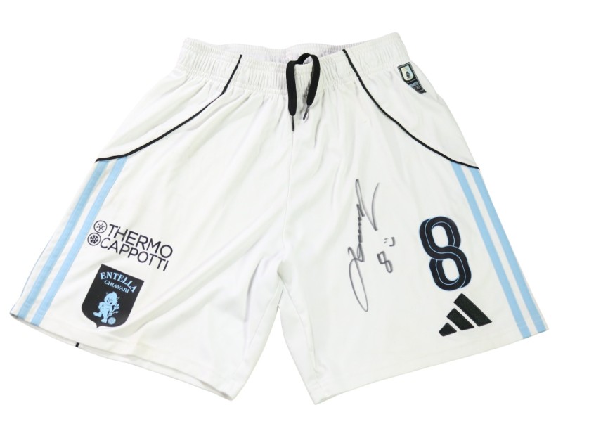 Karic's Signed Unwashed Shorts, Virtus Entella vs Carrarese 2026