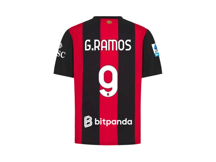 Ramos' AC Milan 2026/27 Signed with Personalised Dedication Shirt