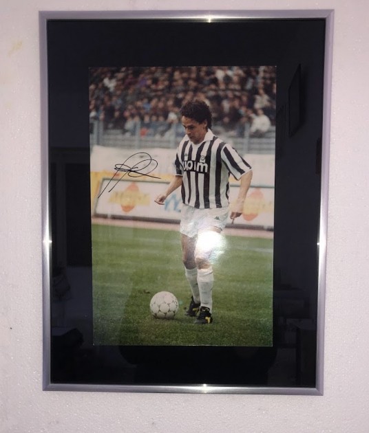 Roberto Baggio Signed Photograph