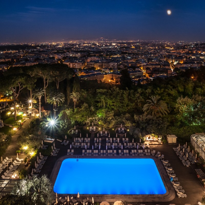 Luxury in Rome: Rome Cavalieri, A Waldorf Astoria Resort with Airfare
