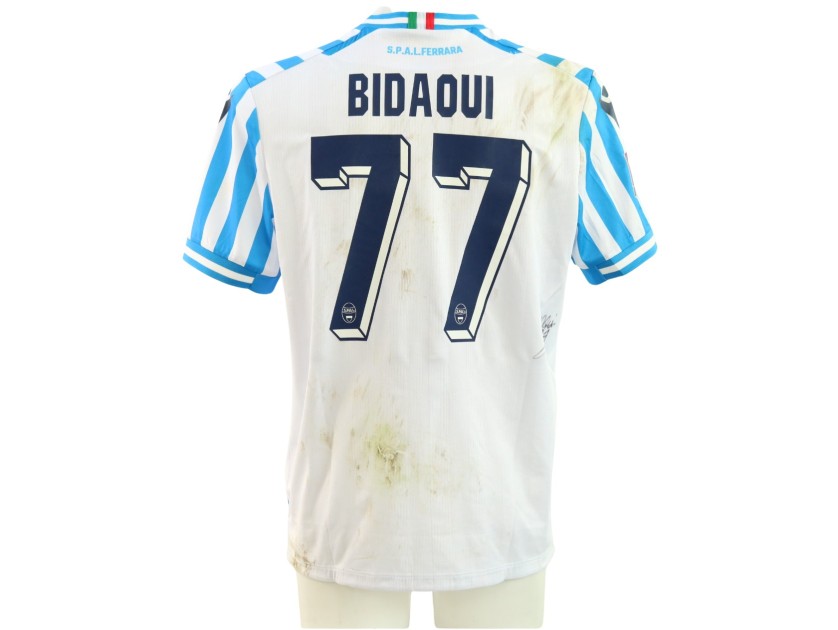 Bidaoui's Lucchese vs SPAL Signed Unwashed Shirt, 2025 